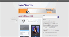 Desktop Screenshot of foobarskins.com